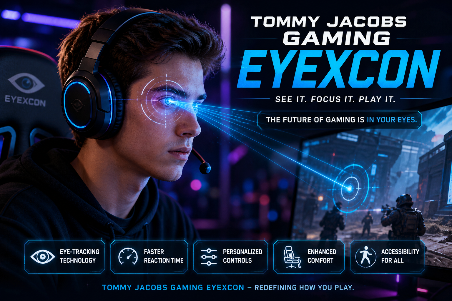 Tommy Jacobs Gaming Eyexcon: A New Era of Immersive Gaming